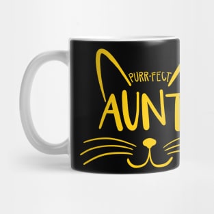 Purr-Fect Aunt Mug